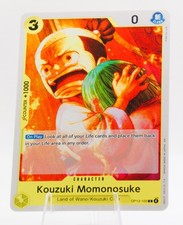 Kouzuki Momonosuke OP13-105 Carrying On His Will One Piece NM