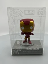 Funko POP! Marvel Avengers Iron Man #2 Funko Exclusive Vinyl Figure DAMAGED BOX