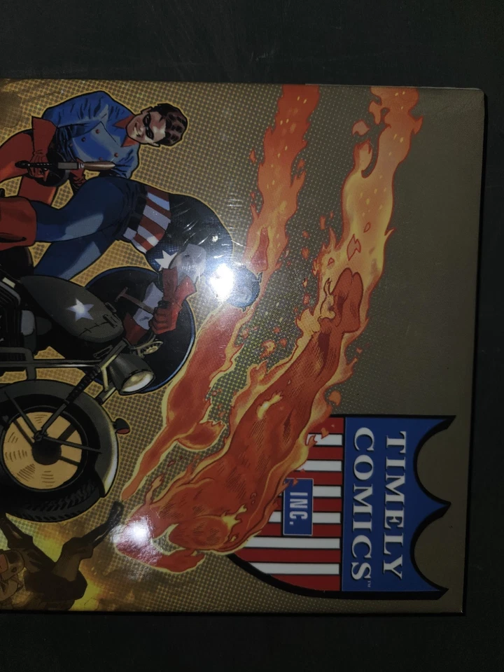 Timely Comics HC Marvel 70th Anniversary Collection Captain America Sub-Mariner - Image 2 of 4