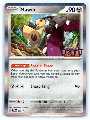 SV: Scarlet & Violet Promo Cards #039 Mawile Holo MP Pokemon