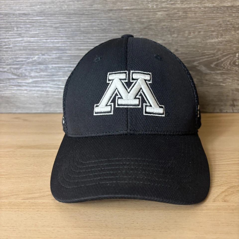Gorra Minnesota Golden Gophers ajustada talla única negra Top of the World talla única Foto 2 de 4