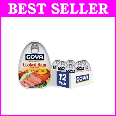 Authentic Cooked Ham, 16oz Pack of 12
