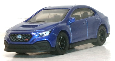 LOOSE 2025 MATCHBOX 1:64 BLUE 2024 SUBARU WRX S4 STi WHEEL SWAP