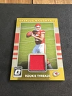 2017 Donruss Optic Rookie Threads Patrick Mahomes RC Player Worn Jersey Patch #7