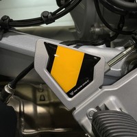 Aufkleber 3D Motorrad Kompatibel Mit Moto Guzzi Stelvio 2024-2026 FersenschüTzer