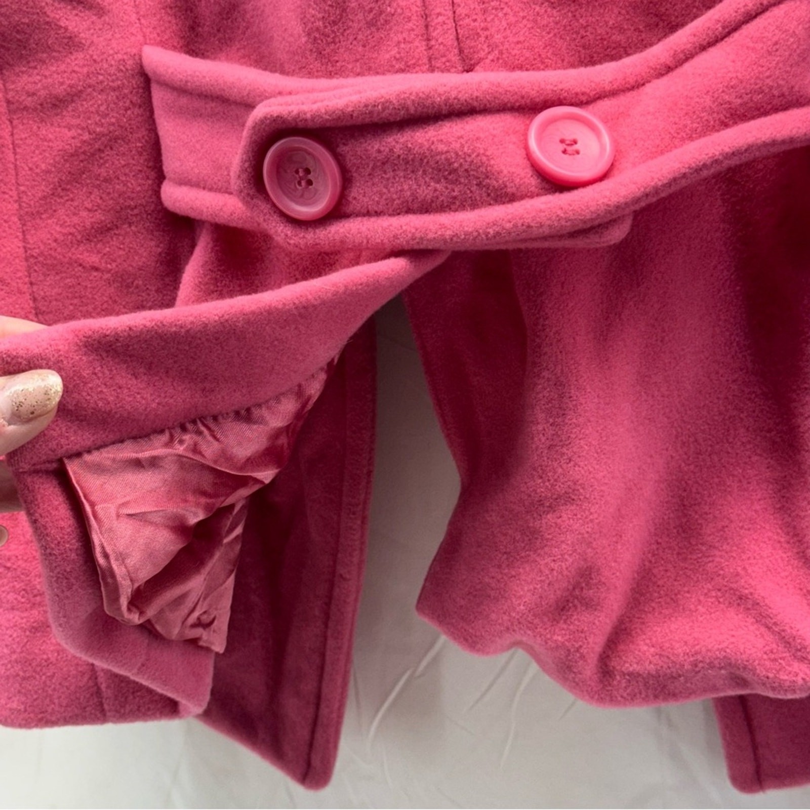 Express design studio women’s small wool blend Pi… - image 14