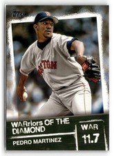 Pedro Martinez 2020 Topps WARriors of the Diamond Boston Red Sox #WOD-23