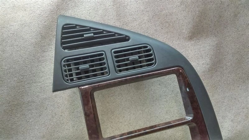 Borde de tablero de bisel de radio compatible con Nissan Quest F120-183206 1999 2000 2001 2002 Foto 2 de 4