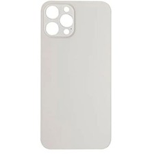 Back Glass Rear Housing Battery Cover Camera Lens For iPhone 12 Pro Max White