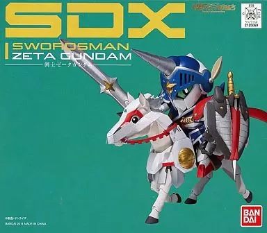 Bandai SDX Swordsman Zeta Gundam Figure SD Gundam Gaiden Tamashii Web Exclusive