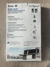 Winter Anti-Slip Snow Ice Cleats For Men Women Boot Shoes Covers SIZE XL