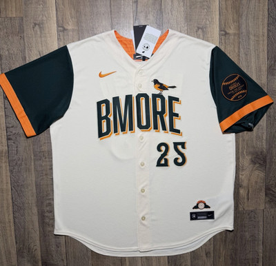 Baltimore Orioles Pete Alonso #25 City Connect Jersey 2026 Size S-3XL NWT