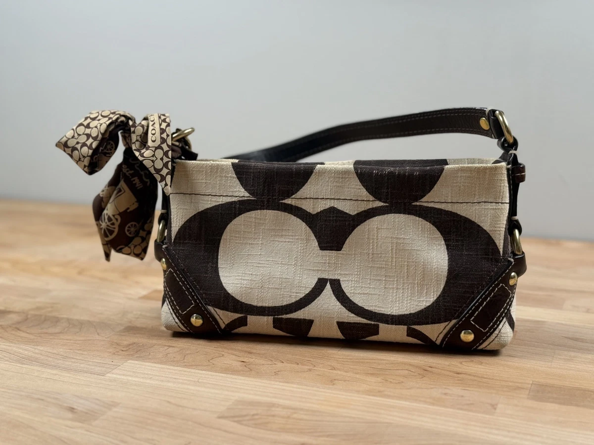 Coach Carly Canvas Exterior Shoulder Bag Bags & Handbags for Women
