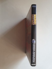 Sega Saturn Game Marvel Super Heroes Boxed With The Manual