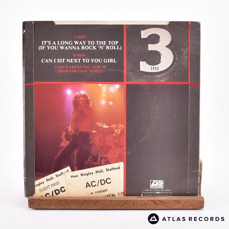 AC/DC - Dirty Deeds Done Dirt Cheap - 7" Vinyl Record - VG+/VG+ - Image 3 of 4