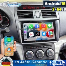 DAB+ per Mazda 6 GH 2007-2012 9" Android 15.0 autoradio GPS navigatore WiFi RDS 2+64GB