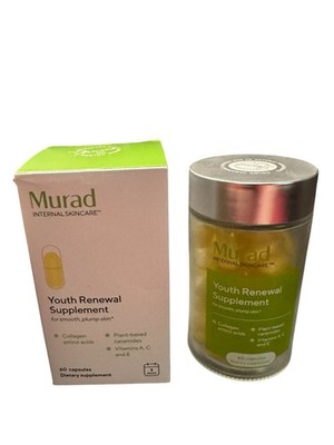 Murad  Youth Renewal Supplement Internal Skincare 60 Capsules NIB EXP 01/2026