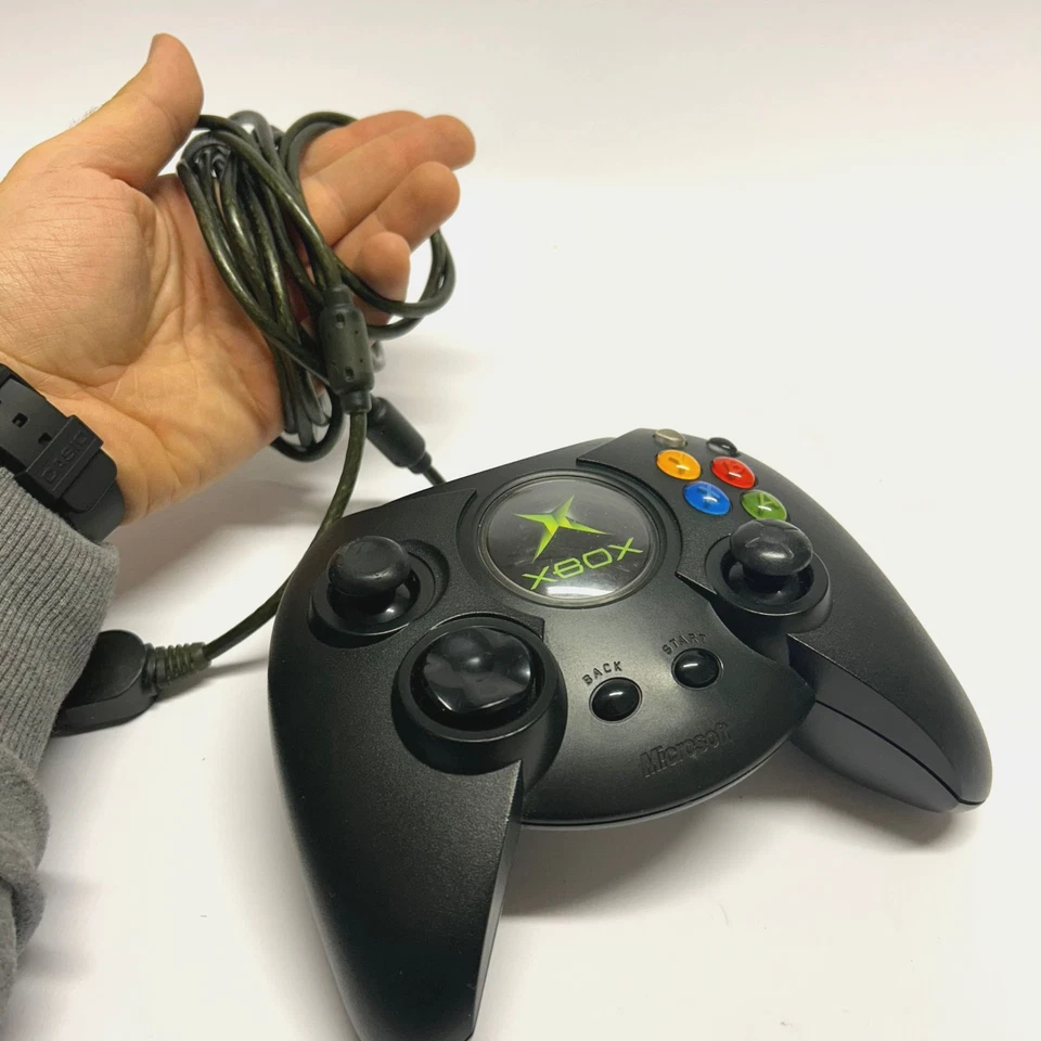 Xbox Classic Controller DUKE Controller cablato Prima XBOX Microsoft | BIG DUKE - Immagine 2 di 4
