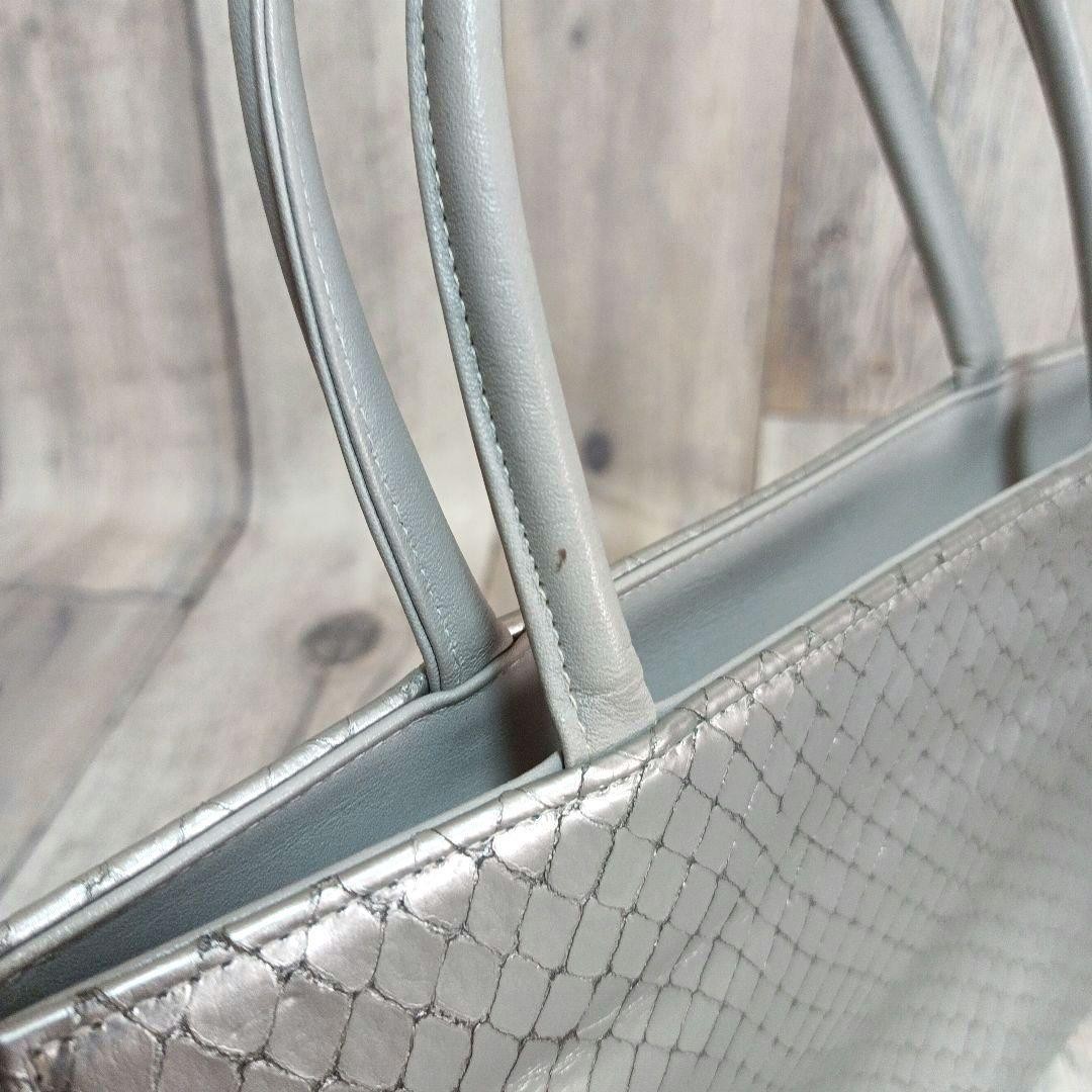 LONGCHAMP Python Embossed Handbag Japan Import Ra… - image 14