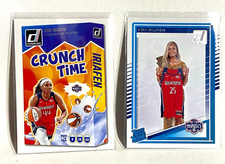 KIKI IRIAFEN #20 2025 Donruss WNBA RC Crunch Time Washington Mystics +Base