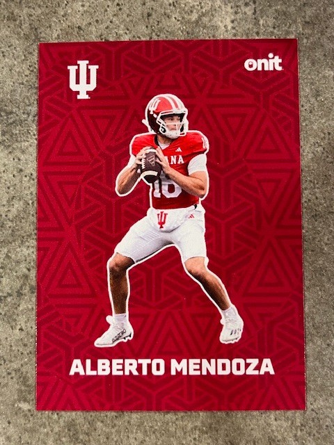 2025 Onit Indiana Hoosiers Football *PICK YOUR PLAYER Base/Insert Card*