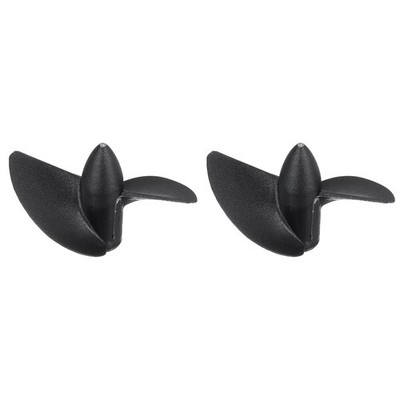 2pcs RC Boat Propeller, 2 Blades CW 4mm Hole 45mm OD 31.5mm Pitch Copper Core