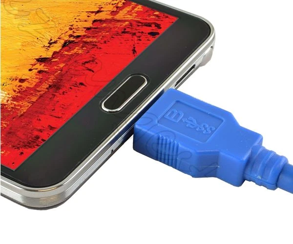 Cable de carga de sincronización de datos USB 3.0 tipo A macho a Micro B macho USB 3.0 3 pies - 15 pies Foto 2 de 4