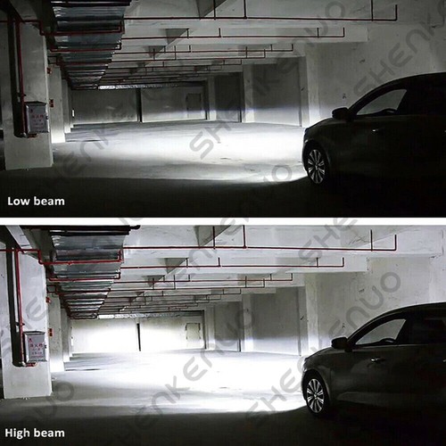 For Dodge Charger 2016-2019 -2PC 6000K white 9005 LED Headlight Bulbs Hi/Lo Beam - Bild 8 von 11