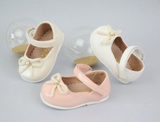 BALLERINE bimba (19-24) bianche rosa avorio eleganti battesimo matrimonio