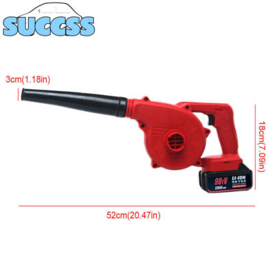 Cordless Blower Handheld Leaf Blower With Battery And Charger Portable 20v New!