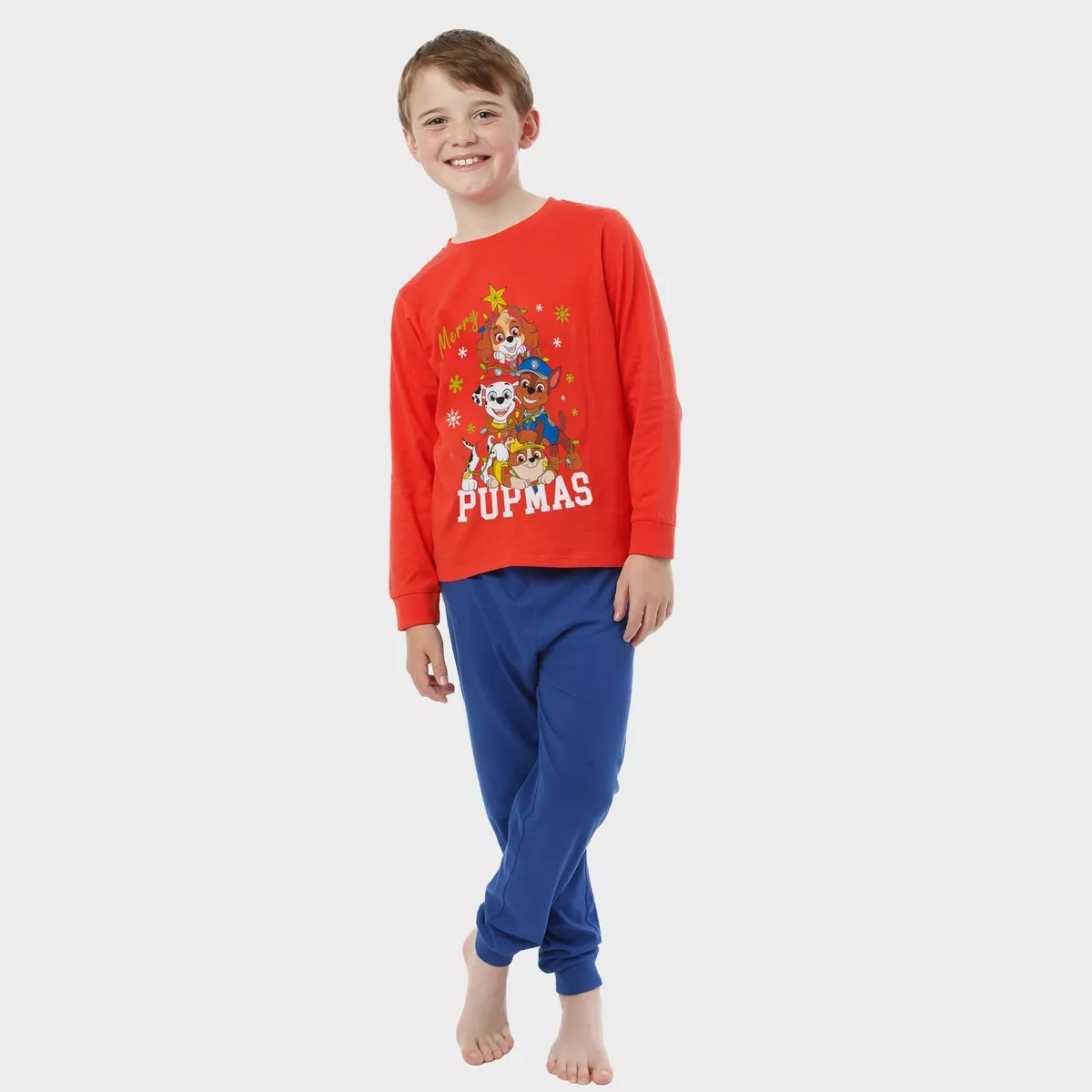 Boys Paw Patrol Christmas Pyjamas Kids Paw Patrol Xmas PJs