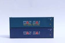 JTC 405054 N WAN HAI 40' High Cube Containers (2 PK)