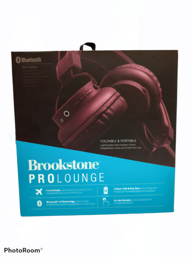 NEW Brookstone Wine Prolounge Wireless Headphones Cushioned Model-BSBTH254WN.. - Picture 6 of 6