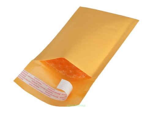 Kraftpapier Luftpolster Versandtaschen Gepolsterte Umschläge Tasche 4" x 7"_100 x 175+40 mm_ VERWENDBARE GRÖSSE - Bild 15 von 60