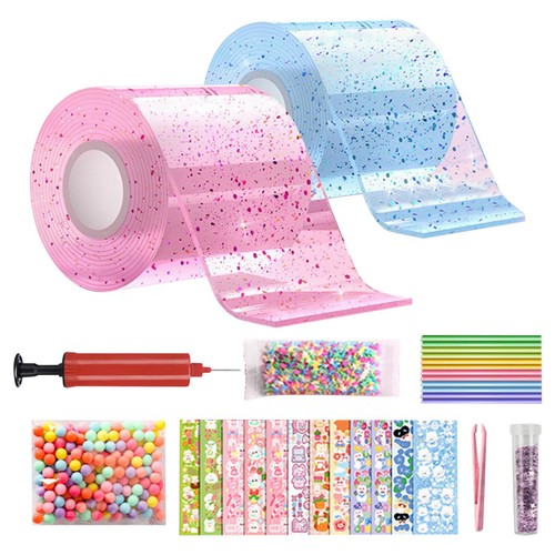DIY Nano Tape Bubble Kit Double Sided Maker Tape Bubbles Kids Gifts Easy To Make
