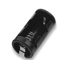 Philmore BH541 Single 1/2 AA 3.6V Lithium Battery Battery Holder, Solder Lug