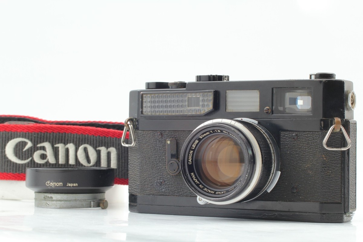Rare & Meter Work【EXC+5】 CANON 7 Black Rangefinder 50mm f1 Rare & Meter Work【EXC+5】 CANON 7 Black Rangefinder 50mm f1