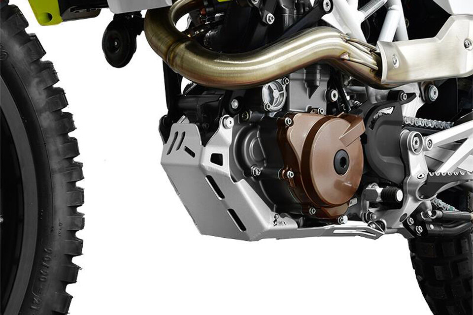 Ibex Engine Protection Fits Husqvarna 701 Enduro Supermoto from 16 Silver