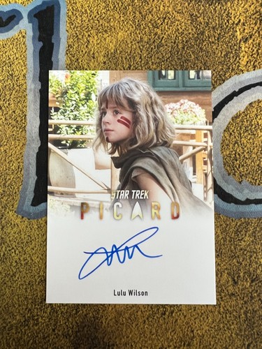 2021 Star Trek Picard Season 1 Lulu Wilson as Kestra Troi-Riker Autograph A40