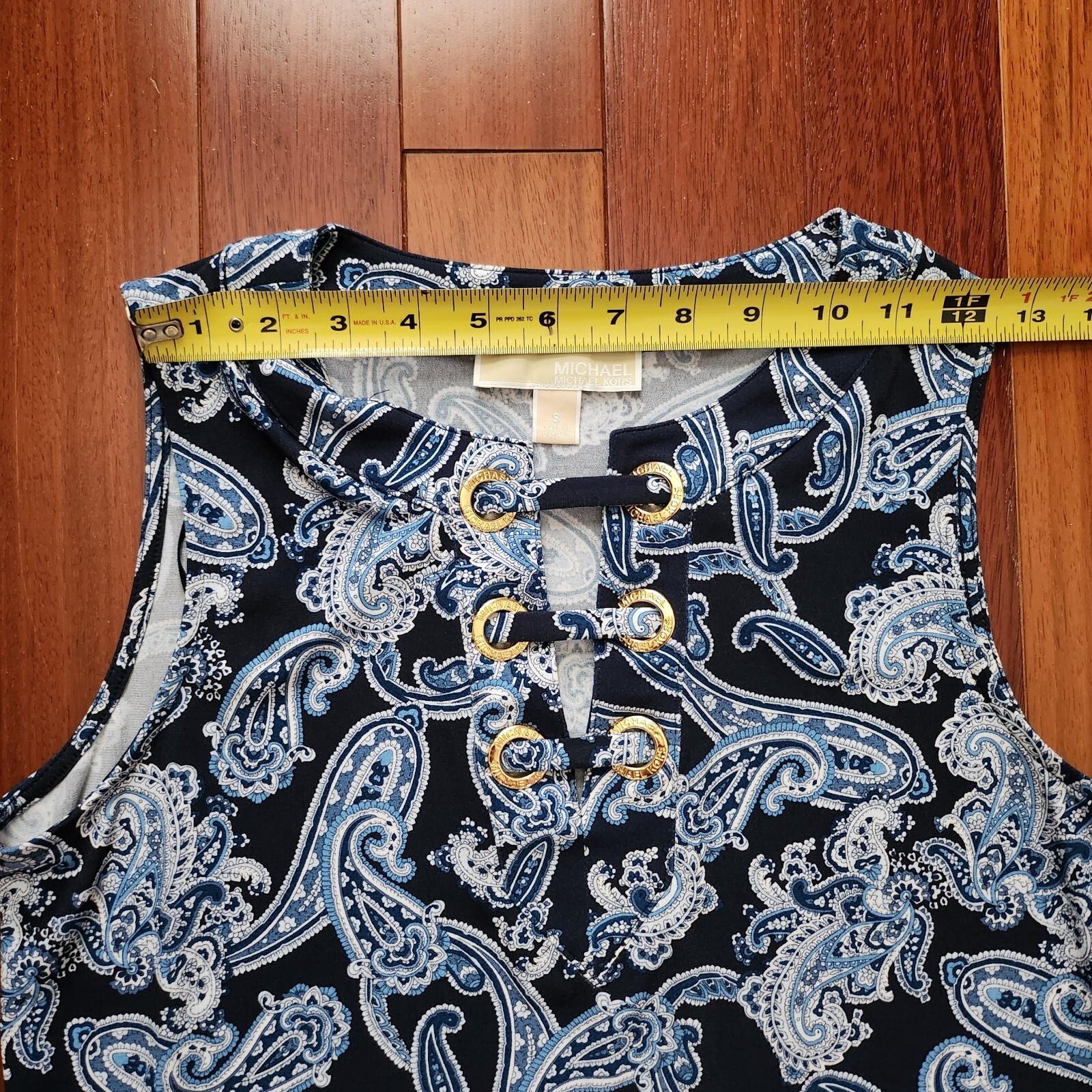 MICHAEL Michael Kors Blue Polyester Elastane Slee… - image 13