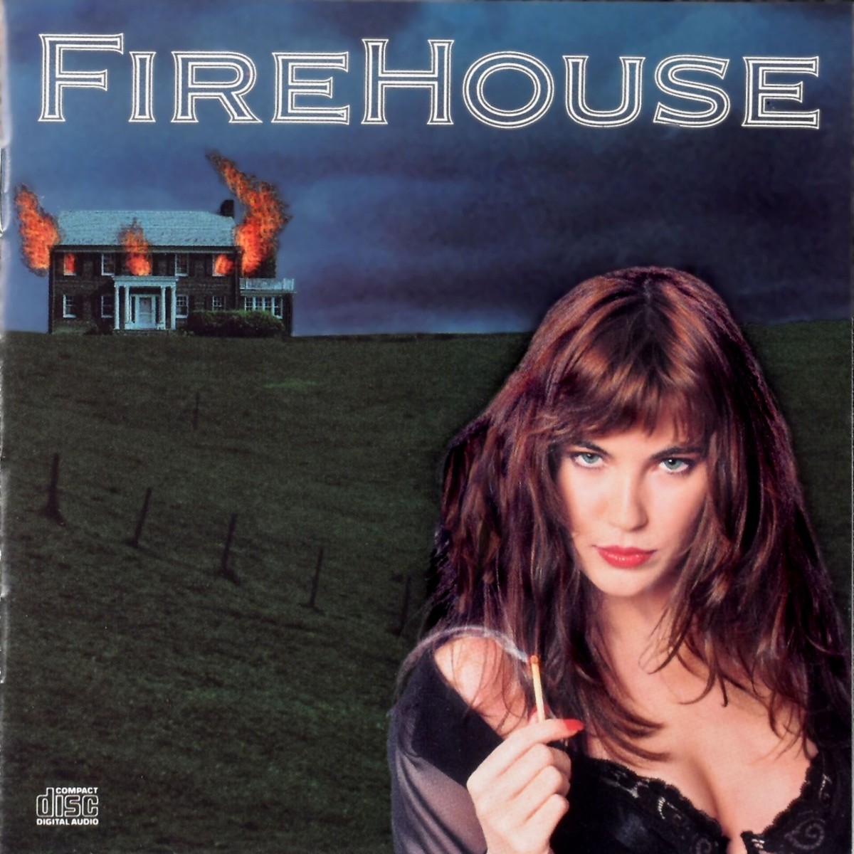 CD Firehouse All She Wrote ESDA7055  レンタル落ち /00110 Firehouse – All She Wrote – CD (Single, Promo), 1991