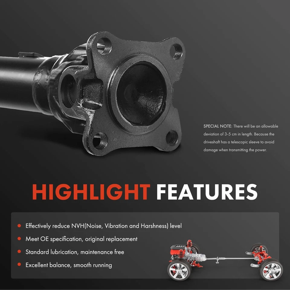 Conjunto de eje de transmisión delantero para Infiniti FX35 2003-2012 EX35 FX45 G35 AWD Foto 4 de 4