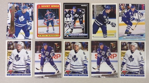 20 Card Lot of DMITRI MIRONOV w/ROOKIES! NHL Maple Leafs Collector Must FREE S&H - Picture 2 of 3