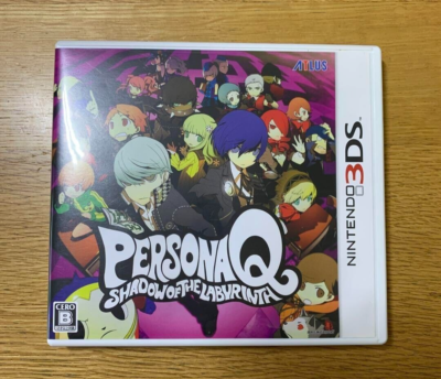 Lot 2 Persona Q & Persona Q2 New Cinema Labyrinth set Nintendo 3DS