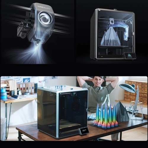 3D Printer 600mm/S Speed Printing Auto Leveling Dual Fan Direct Cooling Drive - 第 5/8 張圖片