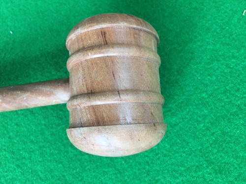 LARGE COLD WAR ERA OAK CEREMONIAL HAMMER GAVEL HMS DEFENDER UPCYCLE TREEN - Picture 8 of 17