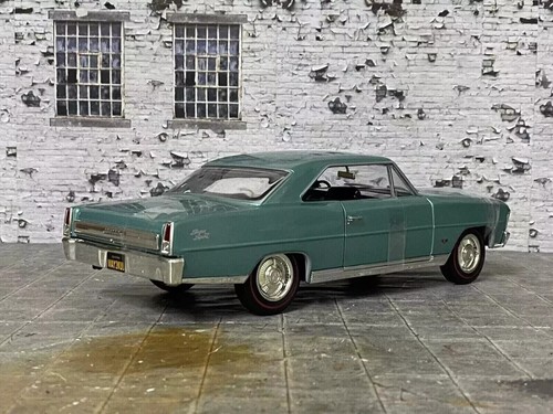 1:18AMERICAN MUSCLE 1966 CHEVROLET NOVA SS FLOWMASTER EXHAUST TECHNOLOGY EDITION - Picture 9 of 14