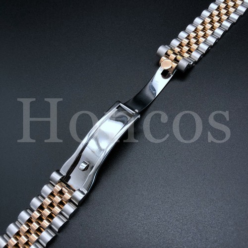 20 MM President Jubilee Watch Band Bracelet Fits for Rolex Stainless Solid Link - Picture 29 of 32