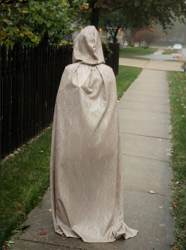 NEU Kapuzenumhang Halloween Kostüm elegant Renaissance Mittelalter Umhang Erwachsene Damen - Bild 12 von 15