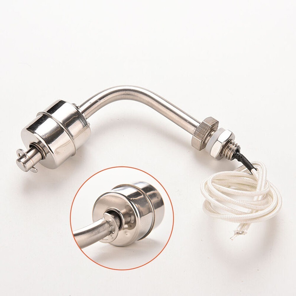 250 mm Edelstahl-Schwimmerschalter, rechtwinkliger Wasserstandssensor, flexible Spannungskompatibilität 250 mm Edelstahl-Schwimmerschalter, rechtwinkliger Wasserstandssensor, flexible Spannungskompatibilität